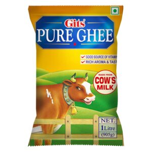 Gits Ghee 1L Pouch + Container Free